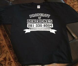 Mike Jones Swishahouse T Shirt Vintage Rare Rap Tee XXL Property Of Who Is Wall 8