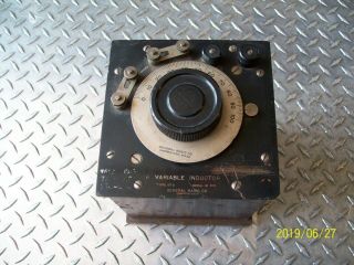 Vintage General Radio Type 107 D Variometer Variable Inductor