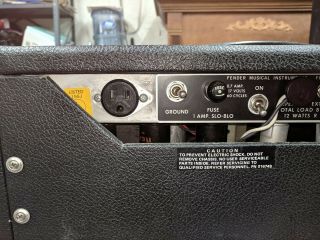 Vintage Fender Princeton Reverb Amplifier 10