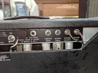 Vintage Fender Princeton Reverb Amplifier 11