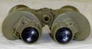 Vintage Wwii Ww2 German U - Boat Binoculars 7 X 50 Blc Carl Zeiss,  Serial 54799