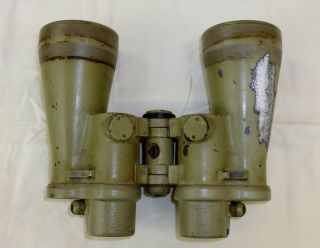 Vintage WWII WW2 German U - Boat Binoculars 7 X 50 BLC Carl Zeiss,  Serial 54799 6