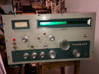 Vintage Heathkit Apache Tx - 1 Amateur Ham Transmitter,  Tested: Light Up; Fast S&h