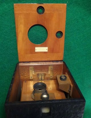 Very,  very rare1894 - 4x5 Kodet 4 Plate or rollfilm camera 6