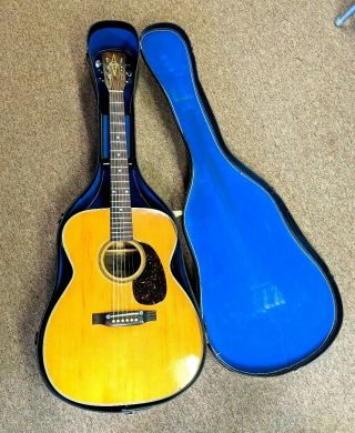 Vintage 1975 (?) Alvarez 5014 Acoustic Guitar Made In Japan Mij