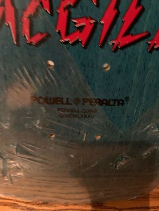 Vintage Powell Peralta Mike McGill Skateboard Deck NOS 1988 Not Reissue 4