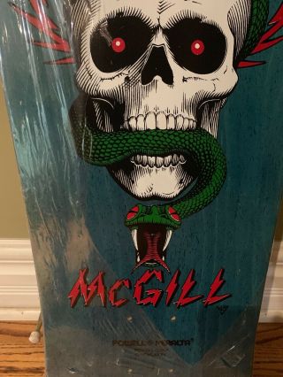 Vintage Powell Peralta Mike McGill Skateboard Deck NOS 1988 Not Reissue 5