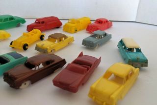 22 Vtg F & F Mold & Die Post Cereal Cars And Others 1950 