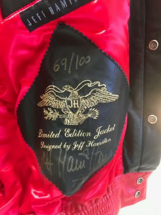 RARE SIGNED Muhammad Ali Leather Boxing Jacket by Richard Hamilton 3