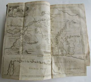 1722 JOHN BASKETT BIBLE antique FOLIO in ENGLISH illustrated w/ 6 FOLD OUT MAPS 6