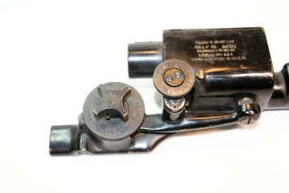 1906 ANTIQUE GUN SNIPER SCOPE MUSKET SIGHT MODEL 1913 WARNER SWASEY 5