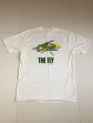 Vtg Rare 1986 The Fly 80s Movie Promo T Shirt Nos Horror Sci Fi 20th Century Fox