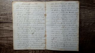 CIRCA 1856 HANDWRITTEN DIARY VOYAGE AT SEA BY UNITED STATES CONSUL TO MAURITIUS 5