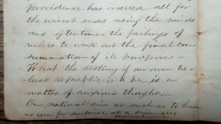 CIRCA 1856 HANDWRITTEN DIARY VOYAGE AT SEA BY UNITED STATES CONSUL TO MAURITIUS 9