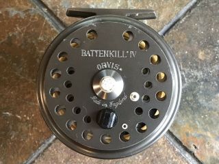 Vintage Orvis Battenkill Iv Lightweight Fly Reel Made In England Fly Fishing