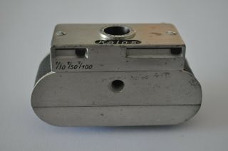 Vintage Kalos Germany 9 x 12mm cast metal body Mikro - Anastigma f/4.  5 2cm 4