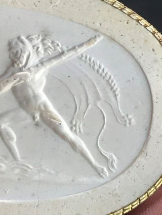 Antique circa1850 Grand Tour intaglio roman ancient Poniatowski engraved gem 6