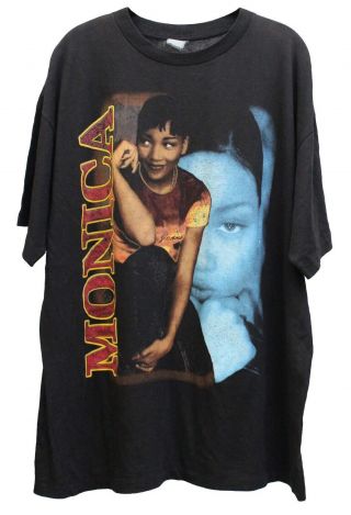 Monica 1995 Xxl Dont Take It Personal Shirt Vtg Rap Tee Dr Dre 2pac Sade Nas
