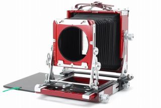 Eb51 【n - Used】 Rare Tachihara Fiel Stand 4x5 45 Cherry Wood Large Format Camera
