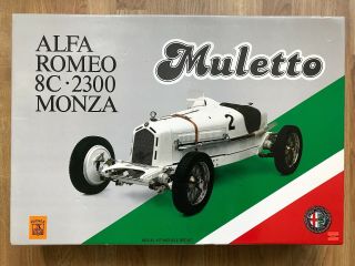 Vintage Pocher 1/8 Alfa Romeo 8c 2300 Muletto K78 Model Car Kit (12 - 80 Years)