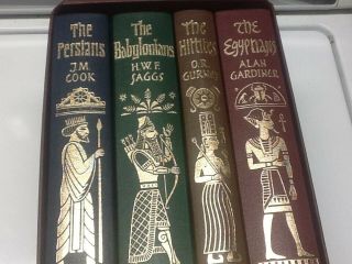 Folio Society: Persians,  Babylonians,  Egyptians,  Hittites.  Slipcase