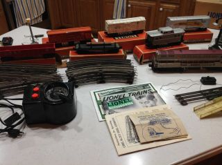 Vintage Lackawanna 2223w train set assorted accessories 2