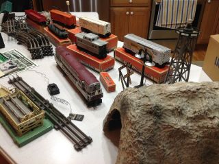 Vintage Lackawanna 2223w train set assorted accessories 6