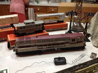 Vintage Lackawanna 2223w train set assorted accessories 9