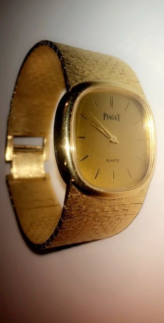 Vintage Piaget 18k Gold Watch Euc Designer Timepiece Deal Exclusive