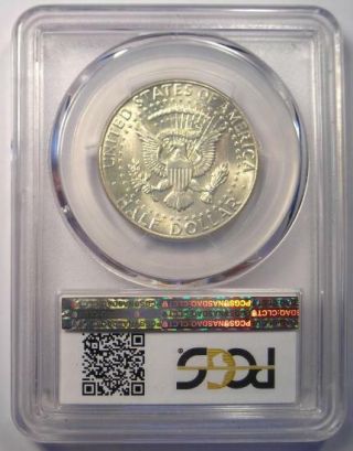 1964 Kennedy Half Dollar (50C Coin) - PCGS MS67 QA PQ - Rainbow - Rare in MS67 3