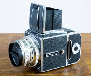 Hasselblad 500C/M Outfit,  Zeiss Planar 80mm f/2.  8 Lens,  A12 Back,  Rare Case, 2