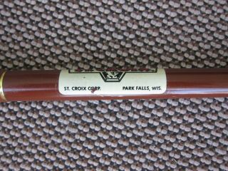Vintage ST.  CROIX (701) 2 - pc Spinning Rod: 8 ' ; 15 - 30lbs - UNUSED/COLLECTIBLE CD 8