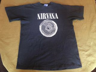 Pristine Vintage Nirvana Vestibule Xl Concert T - Shirt Cobain Sub Pop