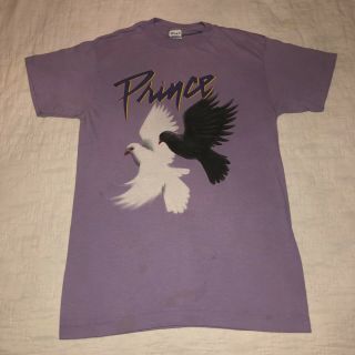 Vintage 1984 - 1985 Prince & The Revolution Tour T - Shirt Concert 1980s 80s Dove