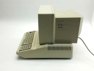 Vintage Apple IIe A2S2128 Personal Computer Console w/ AppleColor RGB Monitor 3