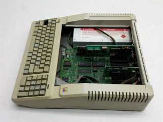 Vintage Apple IIe A2S2128 Personal Computer Console w/ AppleColor RGB Monitor 5