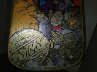 1980 ' s Sims Kevin Staab Pirate Skateboard Deck 5