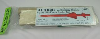 Vintage The Launch Pad K001 Model Rocket Kit Alarm Mid - Power 44.  5 "