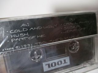 VERY RARE 1991 - TOOL 72862 / 4 Track Demo Cassette 4
