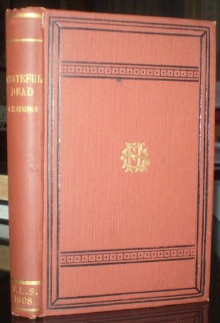 Rare,  1908,  1st Ed,  The Grateful Dead,  The History Of A Folk Story,  Folk Lore