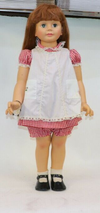 Vintage 35 " Tall Patti Playpal Doll With Orginial Clothes