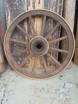 Antique Vintage Wagon Wheel Hub Spokes 36 "