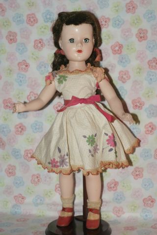 Lovely Vintage 17 " Hard Plastic Sweet Sue Walker All Doll