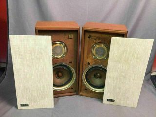 KLH Model Seventeen Vintage Acoustic Suspension Speaker System 17 Made In USA 2