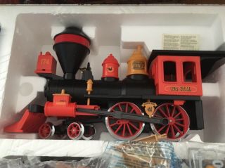Playmobil 4034 Steaming Mary G - Scale Western Train Set Pacific Railroad Vintage 5