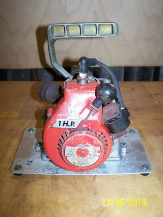 Vintage O&r,  Ohlsson & Rice 1 Hp Compact 111,  Type 235 Engine And Pump