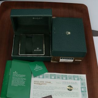 1980’s Vintage Rolex Submariner Box Papers Booklets 5513 Rare Collector 3