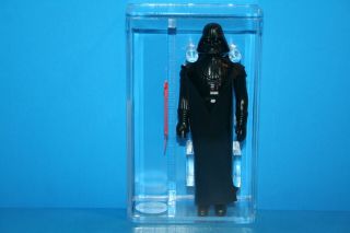 Vintage Star Wars Afa Graded Darth Vader 80 Nm 77 Hk Figures Weapon Kenner Cv