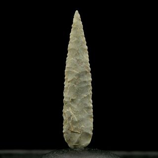 Ancient Neolithic Flint Arrowhead - 38.  8 Mm Long - Sahara