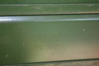 VTG (7) Metal STACKBIN Metal Trays No.  1 Stackable Tool Hardware Storage 6